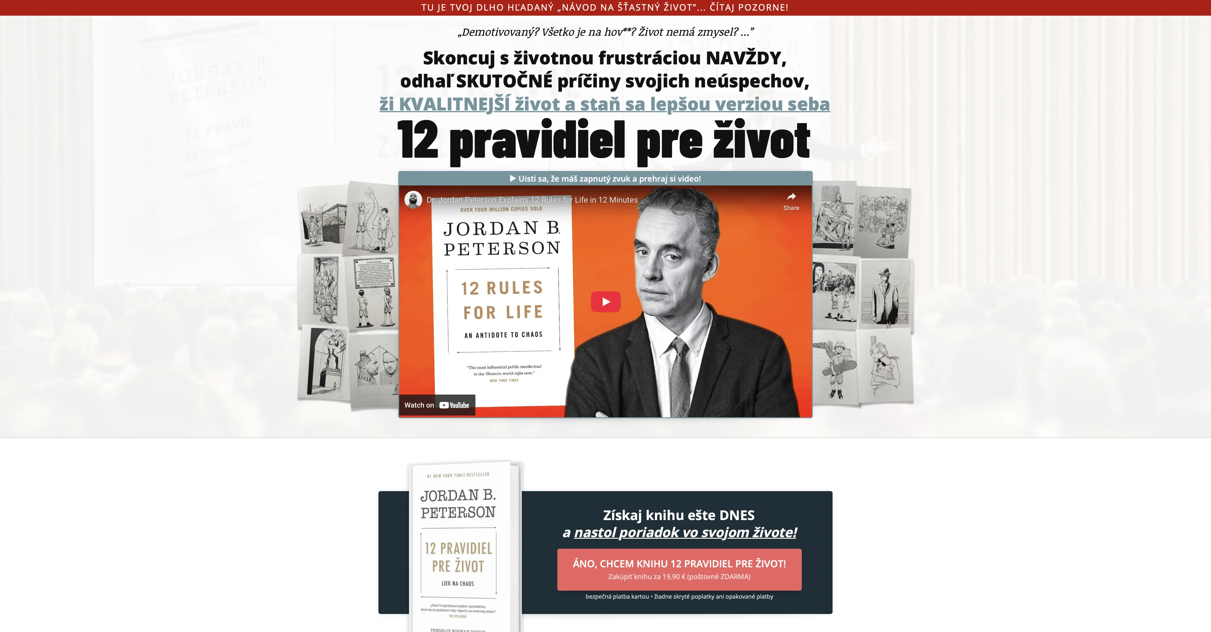 Kniha 12 pravidiel pre život